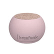 Draagbare Bluetooth speaker Ago Stone van Kreafunk rose