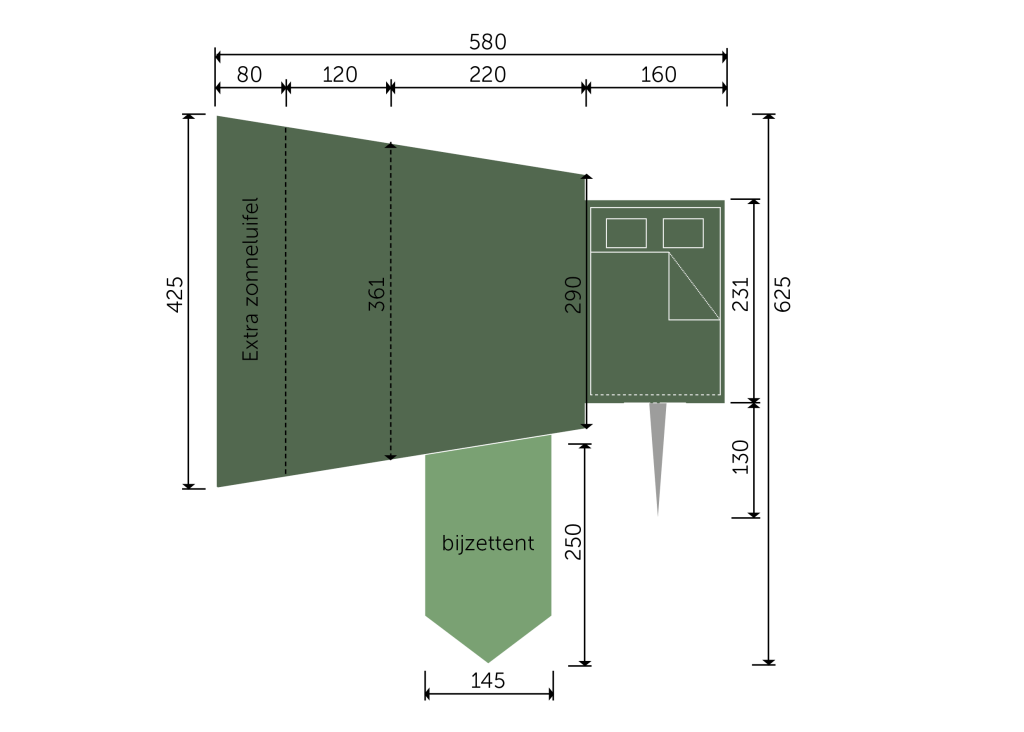 Folding trailer Alpenkreuzer Waterfront