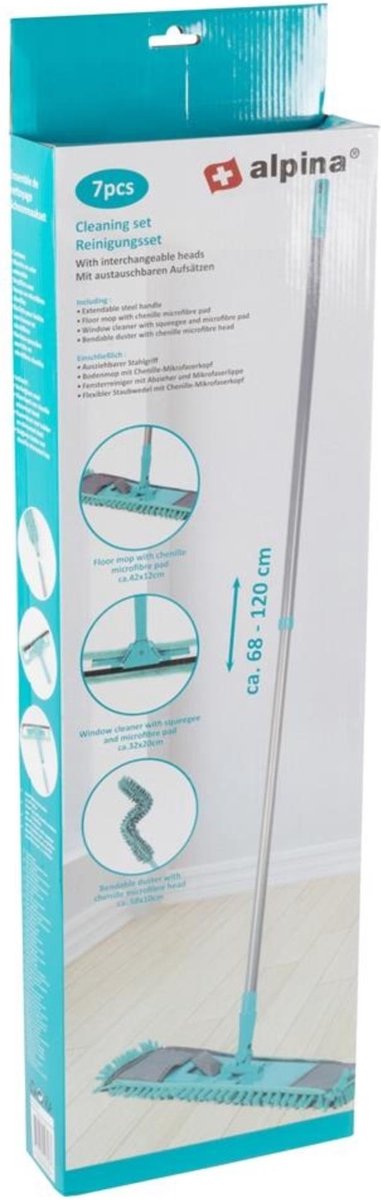 Cleaning set 7 pieces - Alpina