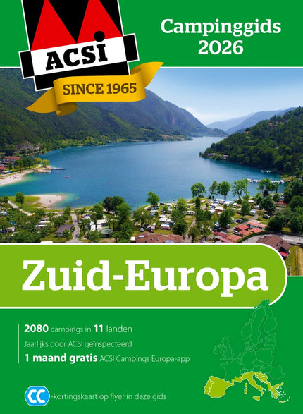 Campinggids 2026 Zuid-Europa - Acsi