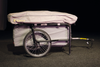 Inflatable micro caravan for cyclists with space for 2 people - B-TURTLE