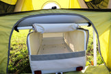 Inflatable micro caravan for cyclists with space for 2 people - B-TURTLE