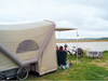 Inflatable micro caravan for cyclists with space for 2 people - B-TURTLE