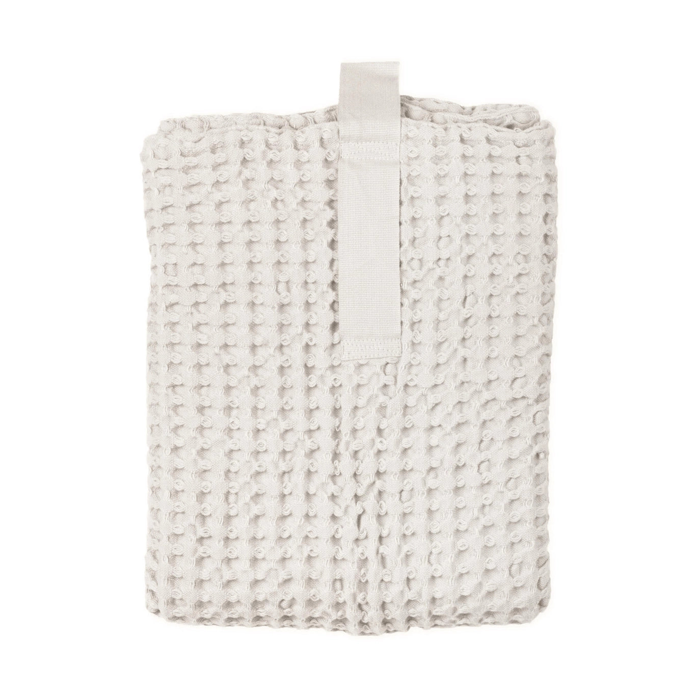 Bath mat with waffle pattern made of organic cotton size 80 x 55 cm - 3 different colors