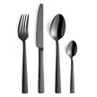 Cutlery set Felicity hammered 24-piece for 6 people - elegant and contemporary cutlery - Amefa