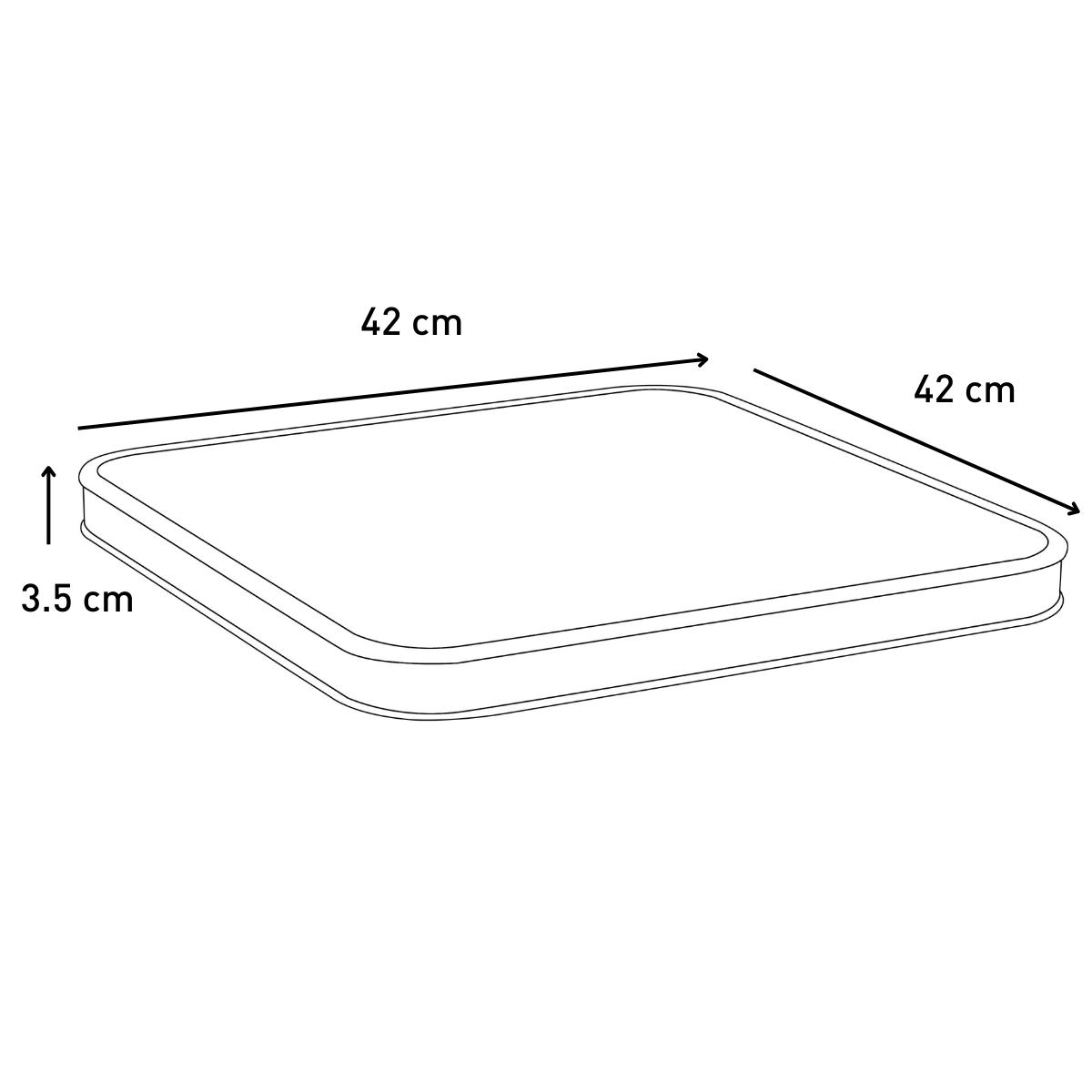 Folding stool Air in aluminum and textile - Trigano