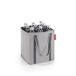 bottlebag met 9 flessen erin kleur herringbone silver 