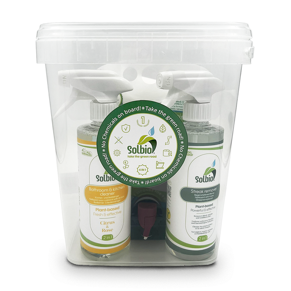 Solbio Starterkit Motorhome & Caravan - Natural Tank and Interior Cleaning