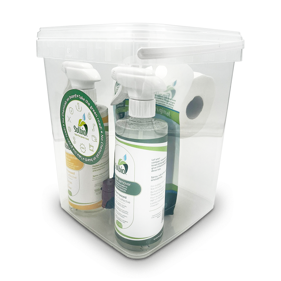 Solbio Starterkit Motorhome & Caravan - Natural Tank and Interior Cleaning