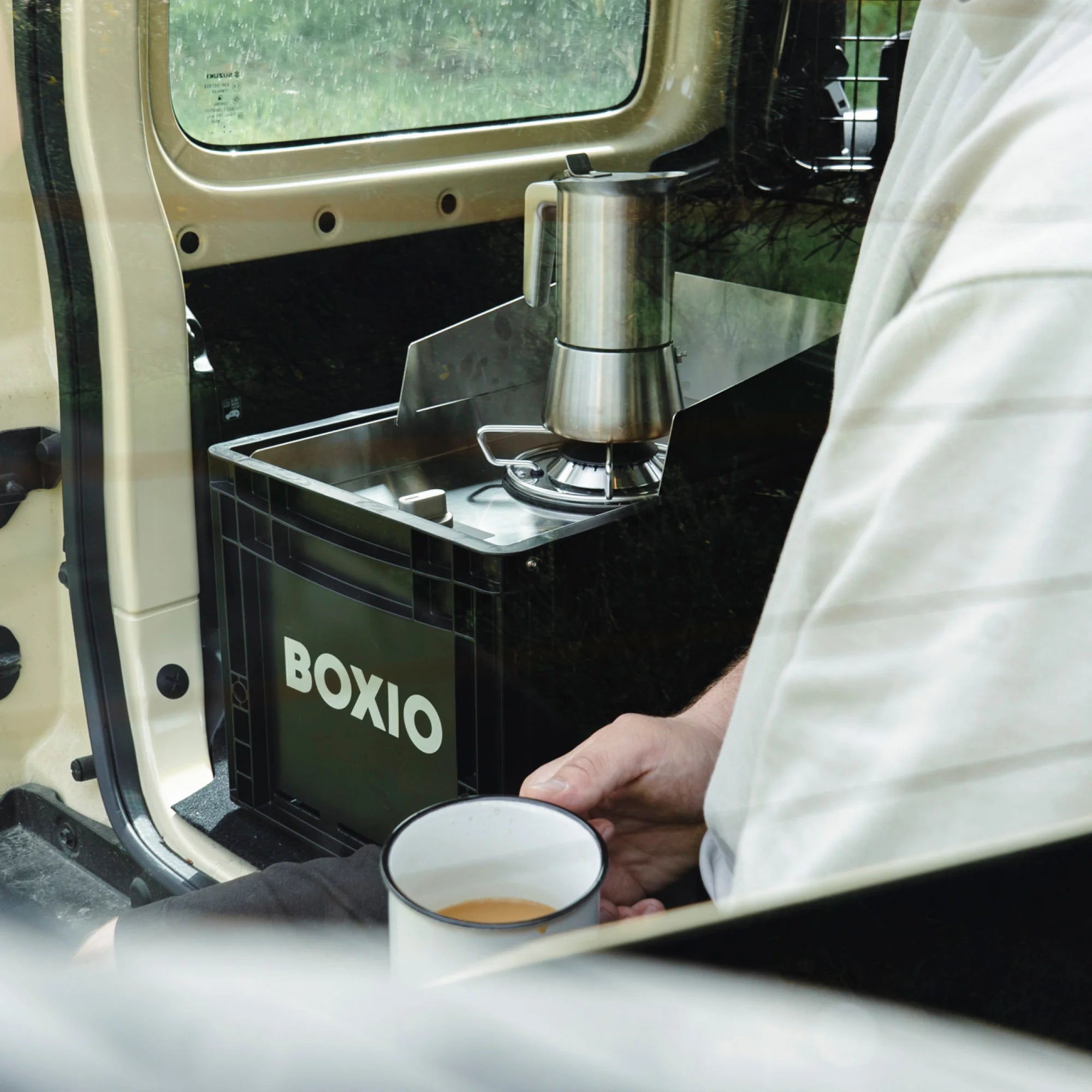 BOXIO COOK Kompakt-Gasherd 1500 W für Camping