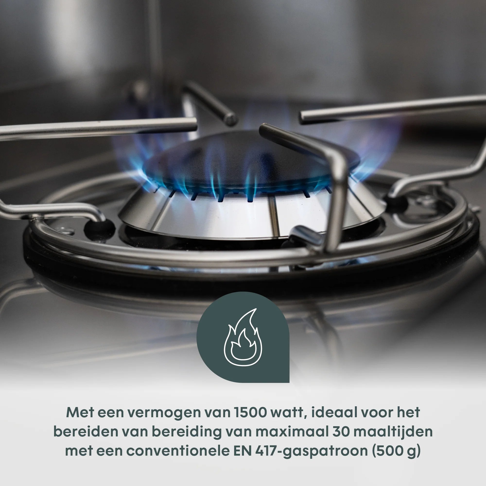 BOXIO COOK Kompakt-Gasherd 1500 W für Camping