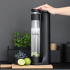 Sparkling water machine Bubliq - matte black - compatible with classic CO₂ cylinders