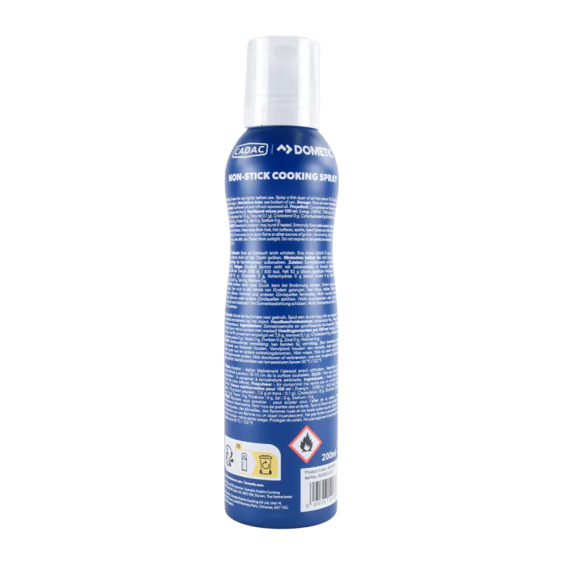 Spray de cuisson antiadhésif - 100% naturel - Cadac