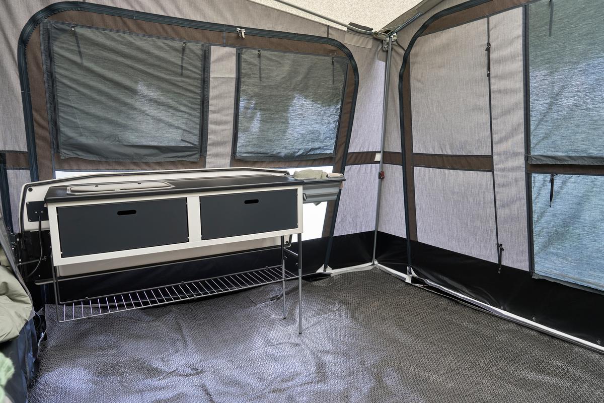 Folding trailer Camp-Let Earth - Isabella