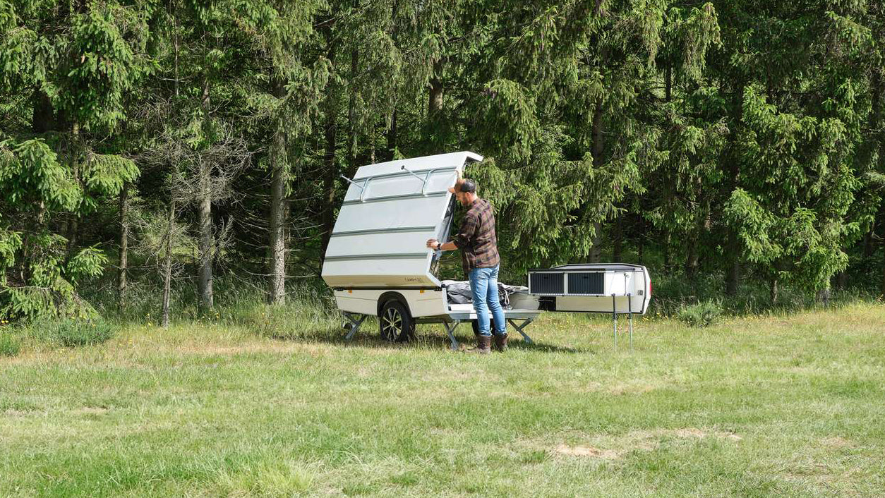 Folding trailer Camp-Let Earth - Isabella