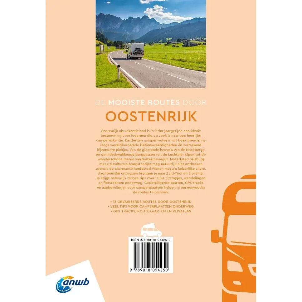 Camper Book Austria 2025 - ANWB