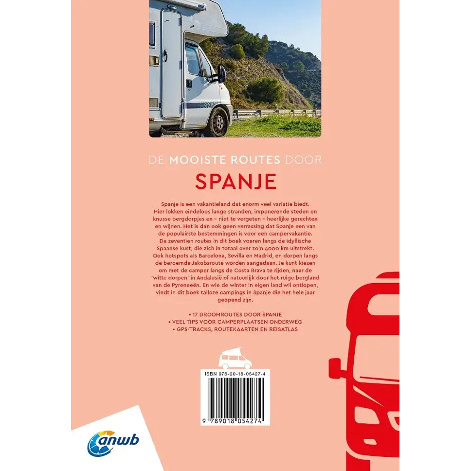 Camper Book Spain 2025 - ANWB