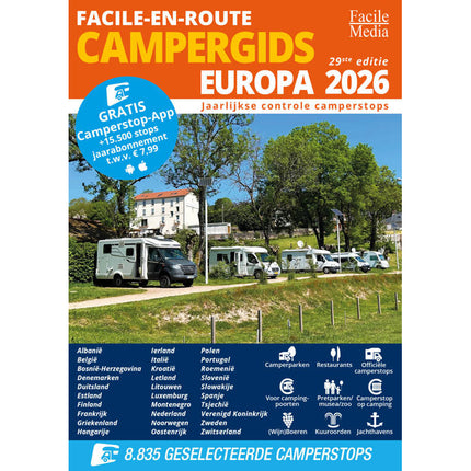 Campergids Europa 2026 - Facile Media