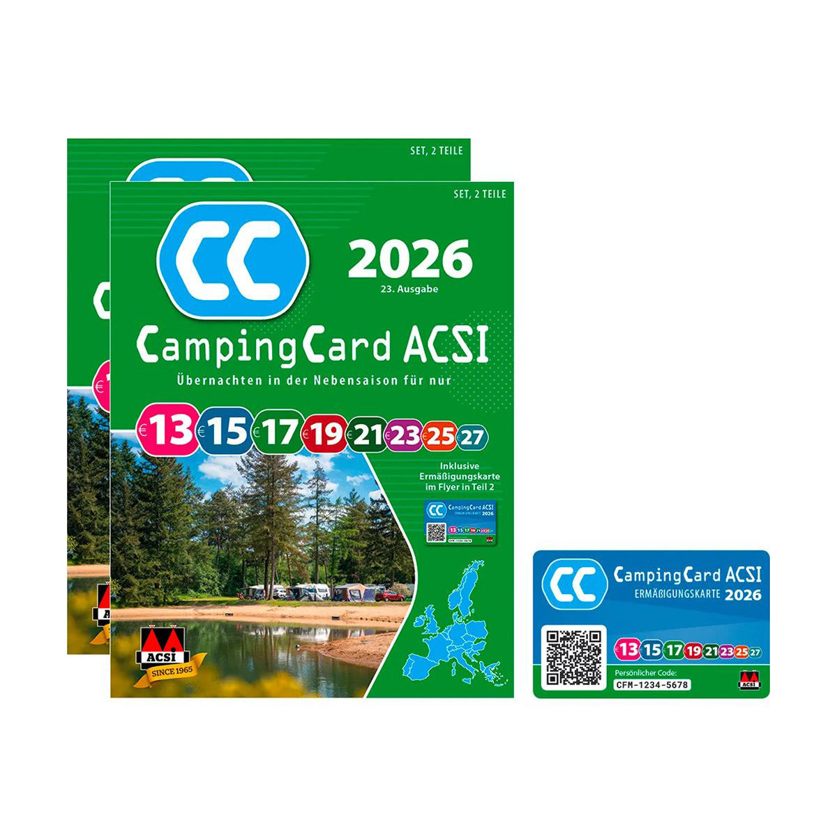acsi camping nebensaison CampingCard 2026 GPS 20 Länder – Übernachten in der Nebensaison – Teil