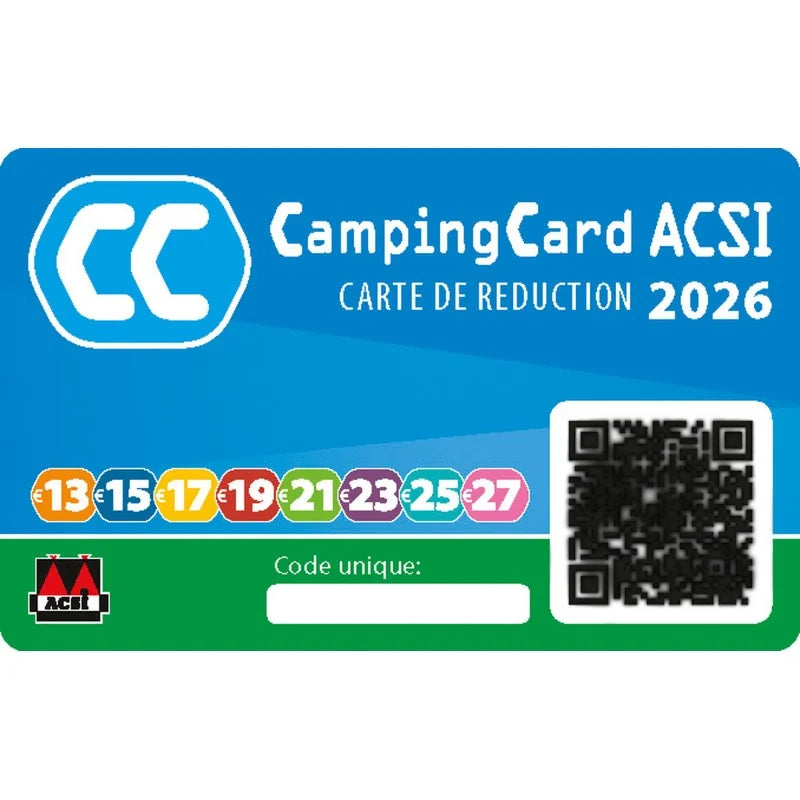 CampingCard ACSI and Motorhome Sites 2026 Parts 1 and 2 NL-D-FR