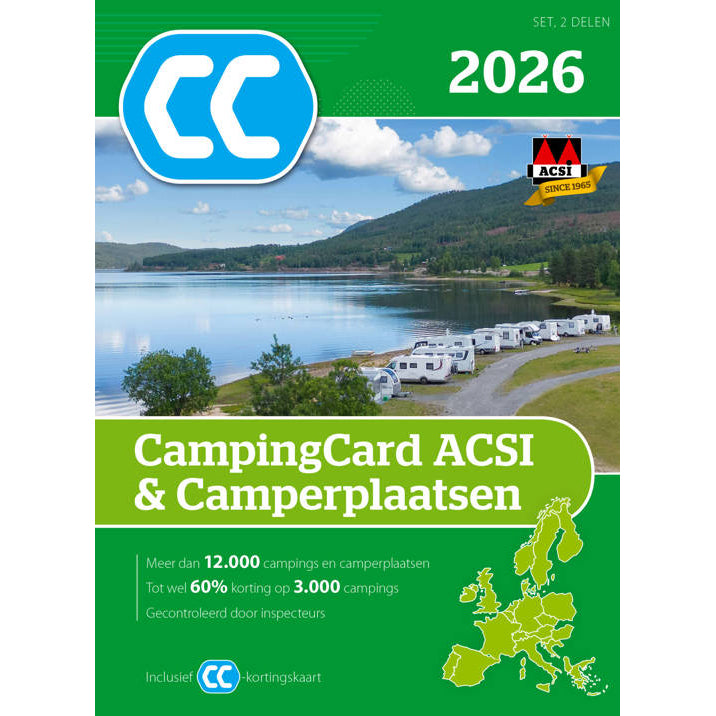 CampingCard ACSI and Motorhome Sites 2026 Parts 1 and 2 NL-D-FR