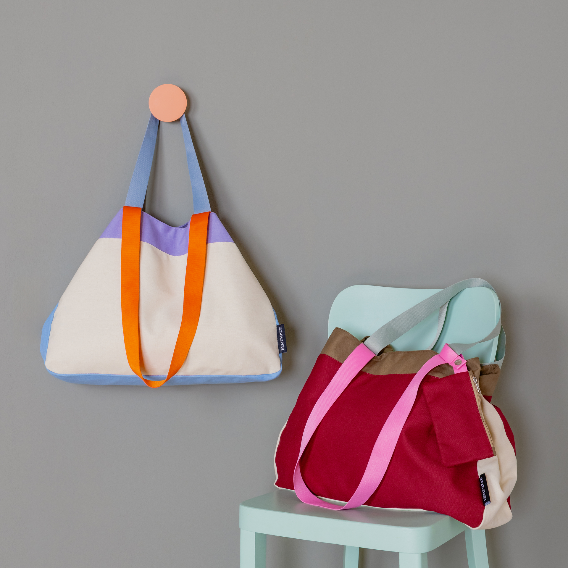 Canvas beach and shopping bag - Remember