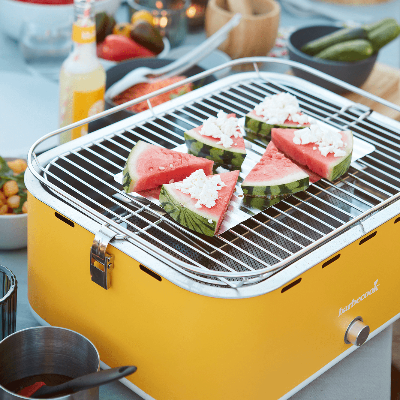 Carlo charcoal table grill - Barbecook