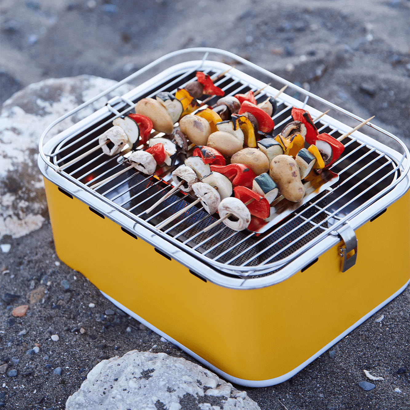 Carlo charcoal table grill - Barbecook