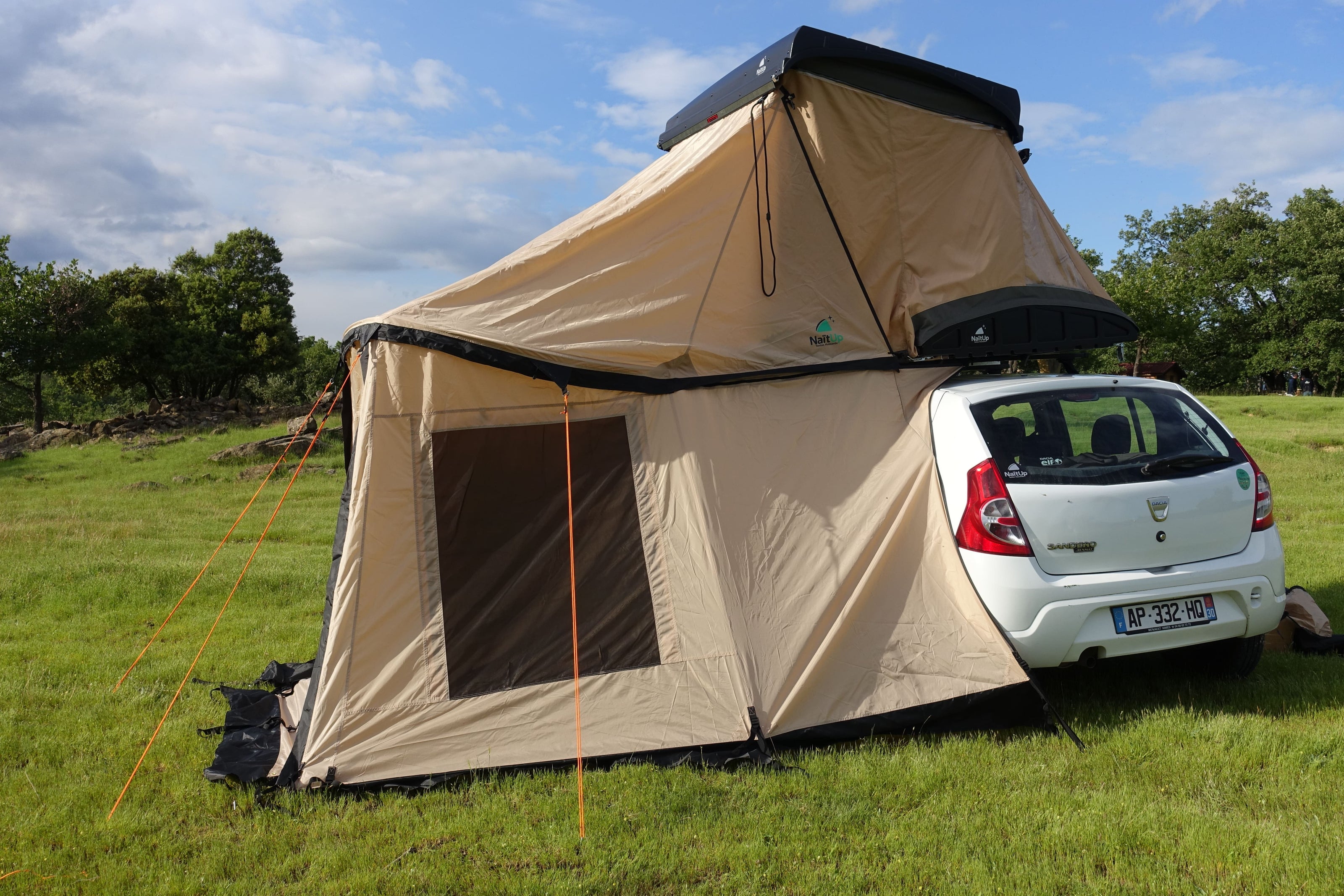 Complete awning set for NaïtUp TRIUP