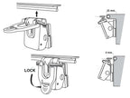 Fix-On II : fixation de toit (lot de 3 pièces) - Isabella