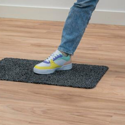 Door mat in absorbent microfiber with anti-slip underside Magic - Lifetime Clean