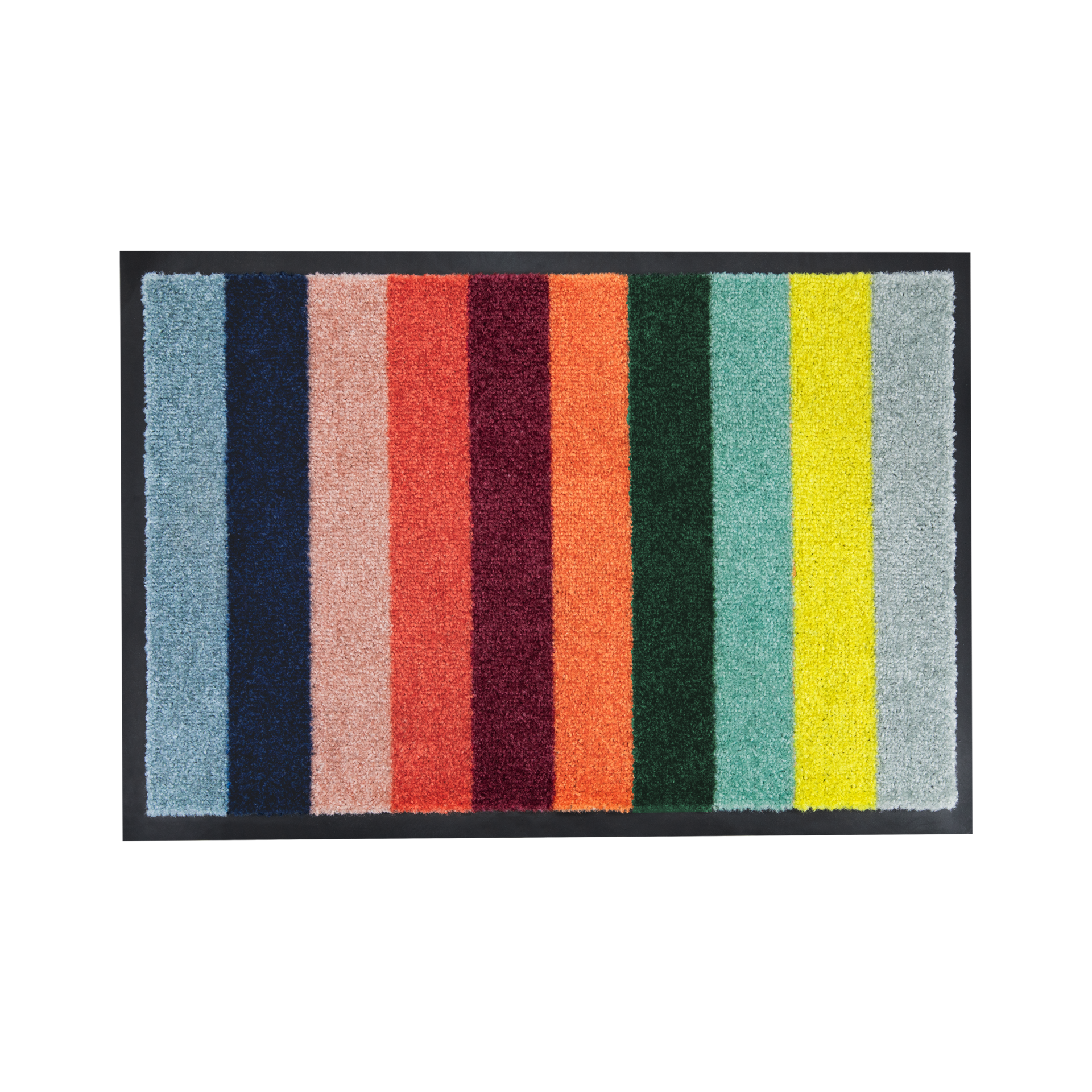 Door mat 50 x 75 cm with bottom in anti-slip rubber - Remember