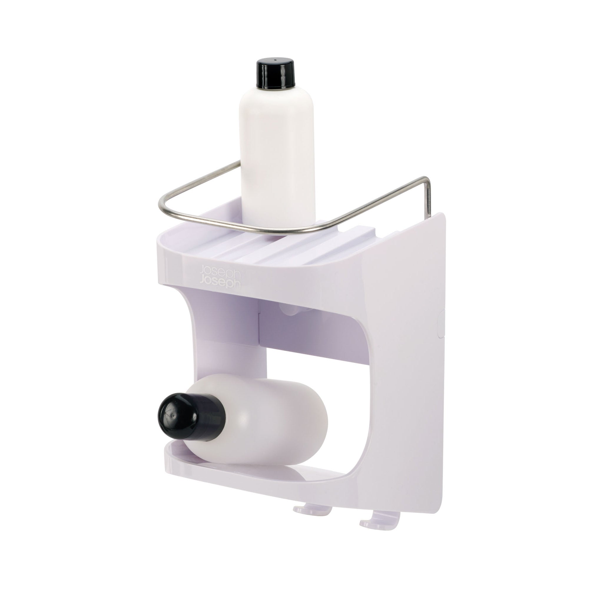 Shower rack in 2 levels with suction cups to attach Capsule- Joseph Joseph