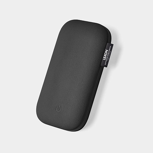 Draadloze powerbank Softpower van Lexon zwart