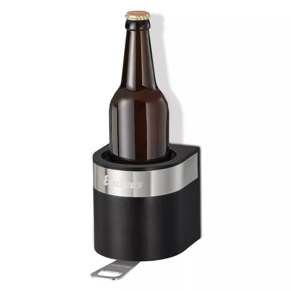 Drink holder with removable bottle opener magnetic attachment Grill Mags - Enders