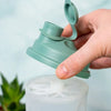 Dressing shaker made of plastic - soft green - 500 ml - Westmark