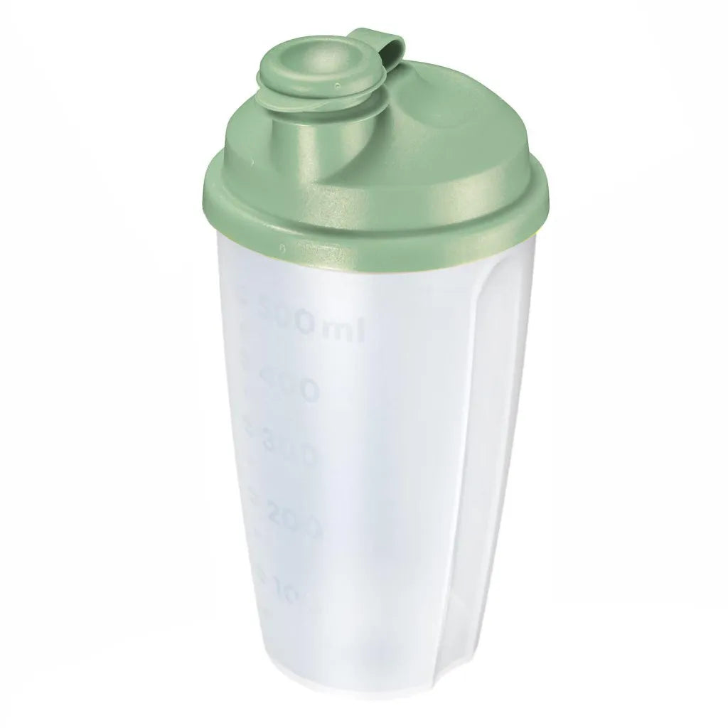 Dressing shaker made of plastic - soft green - 500 ml - Westmark