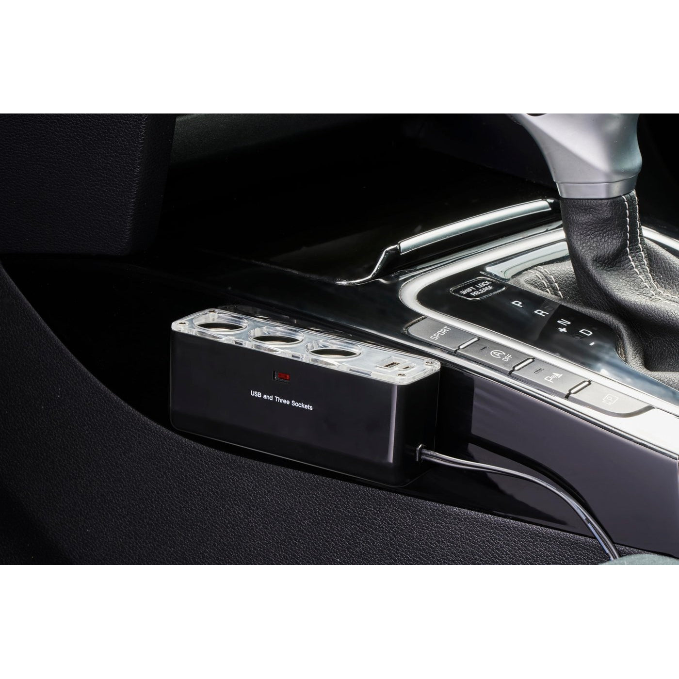 Dreifach-Steckdose mit zwei USB-Anschlüssen – Dunlop