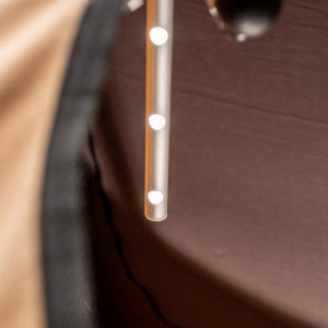 Set van 2 oplaadbare led lampen draagbaar of vast te klikken aan de tent voor NaïtUp QUATRO-FAMILY