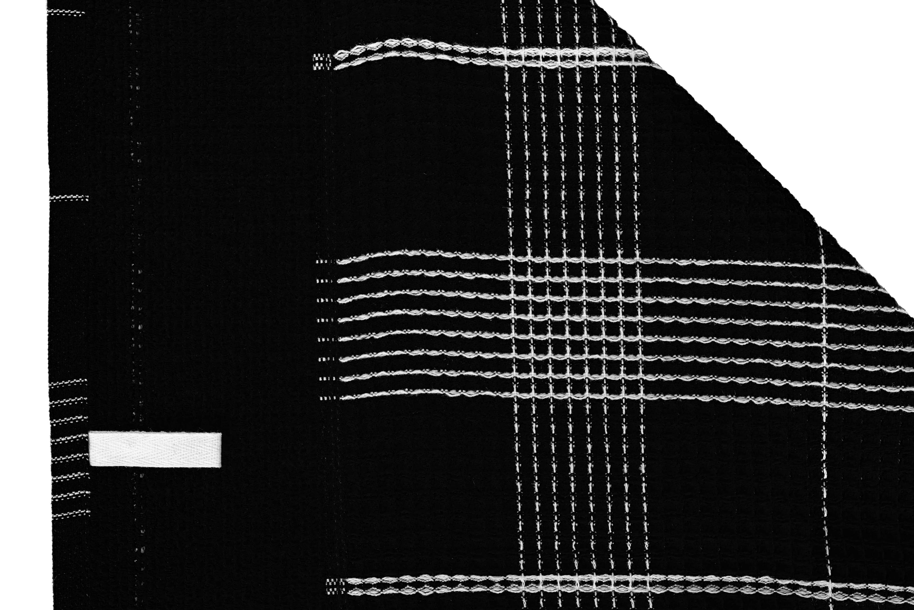 Kitchen towel ZicZac - Culinary dual function - with terry cloth on the inside - set of 3