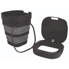 Foldable waste garbage can with sensor - black - EuroTrail