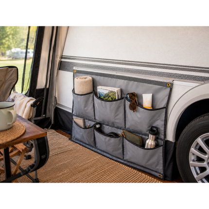 Tent organizer for wheel well - EuroTrail