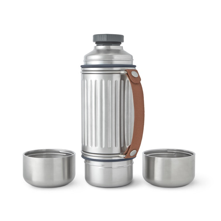 Thermos bottle with 2 cups Explorer Flask Duo - Black + Blum