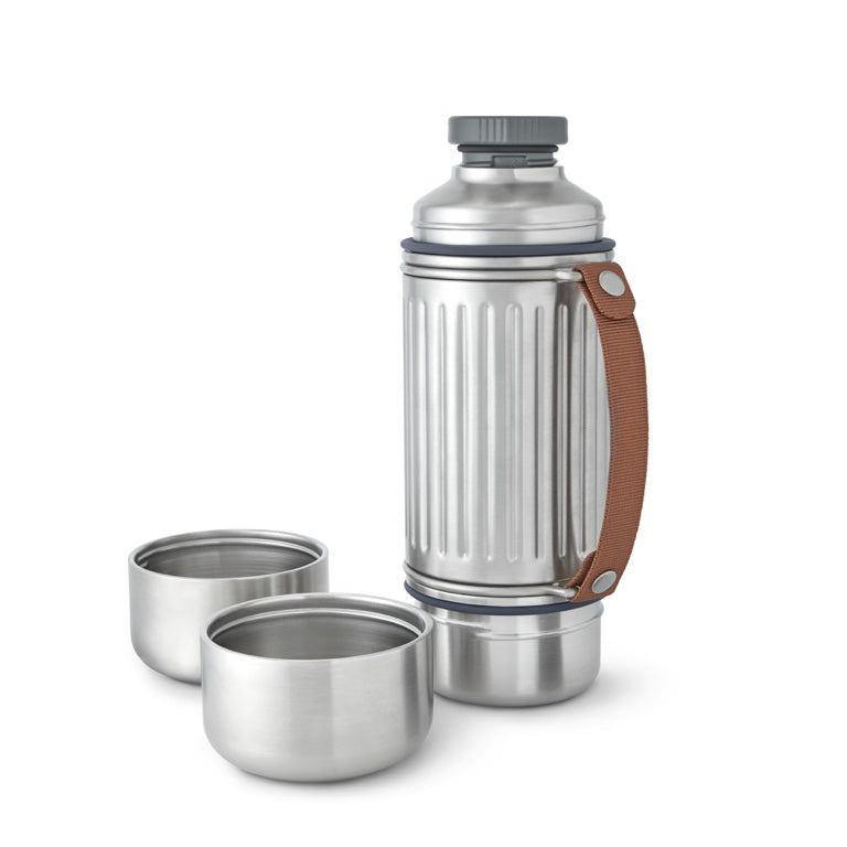 Thermos bottle with 2 cups Explorer Flask Duo - Black + Blum