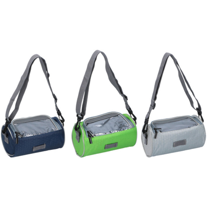 Water-repellent bicycle handlebar bag with smartphone holder 20x12x12 cm - Dunlop