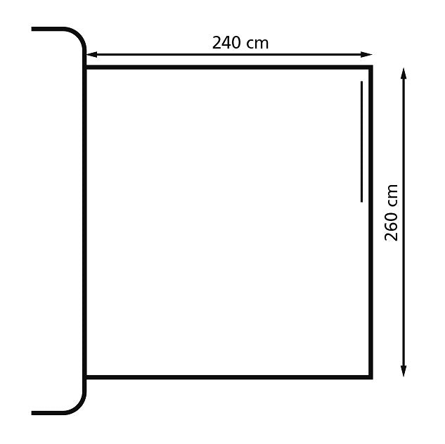 Fjord bus awning 260 or 300 - Eurotrail