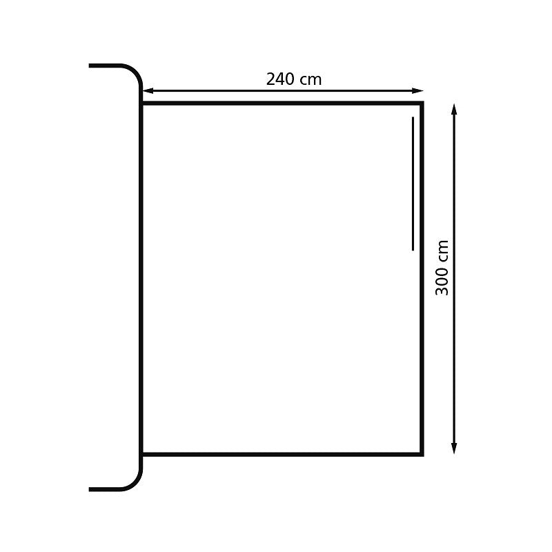 Fjord bus awning 260 or 300 - Eurotrail