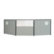 Windscherm Flex 3 delig Grey