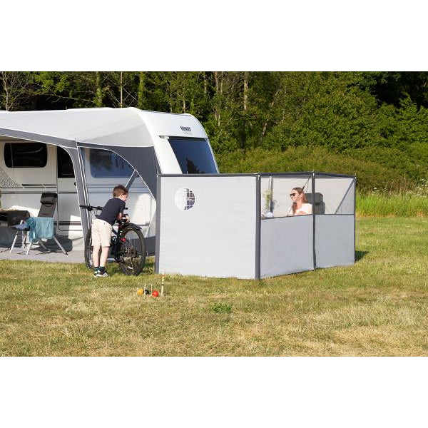 Windscherm Flex 3 delig Grey