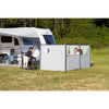 Windscherm Flex 3 delig Grey